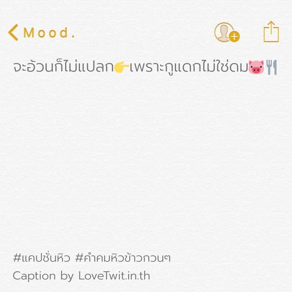 📼 แคปชั่นหิวชาบู