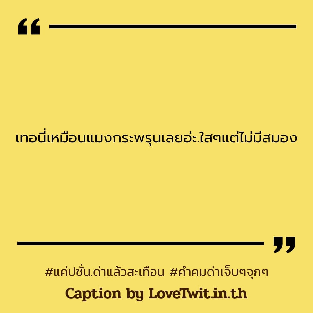 🐵 คำคมคํา-ด่า-แบบ-ไฮ-โซ จากชาวเฟสบุค