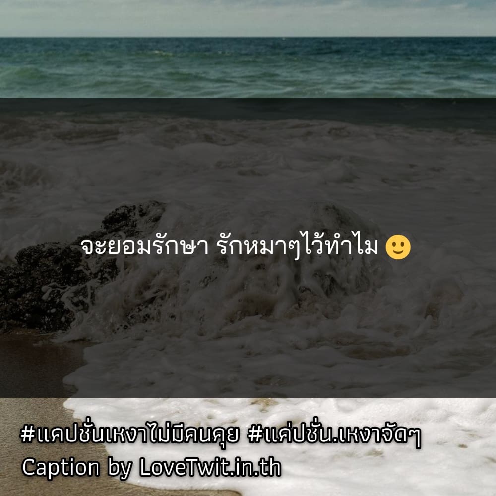 🚶 คำคมเหงา แคปชั่นเหงาน้อยใจ จากไลน์