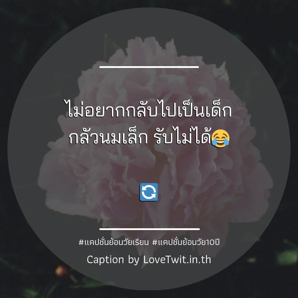 🔚 แคปชั่นย้อนวัยเรียน จากชาวทวิตเตอร์ คัดสรรแล้วเน้นๆ