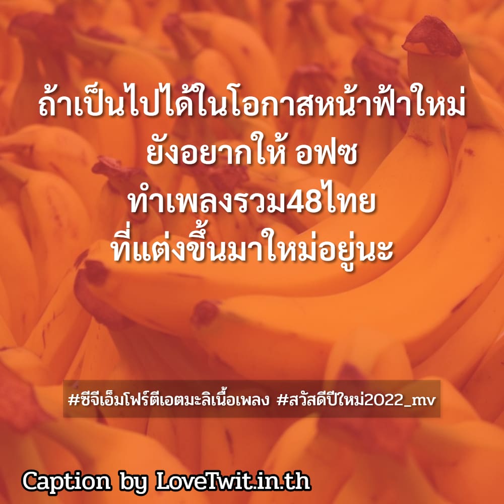 📓 แคปชั่นซีจีเอ็มโฟร์ตีเอตมะลิเนื้อเพลง คำคมสวัสดีปีใหม่2023_mv จากแฟนเพจ