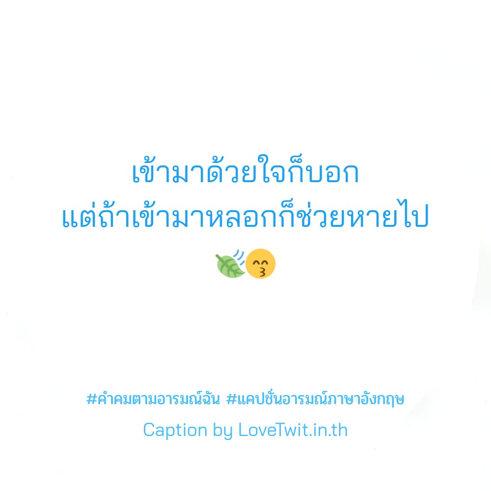 🍪 คำคมตามอารมณ์ฉัน [อัพเดททุกวัน]